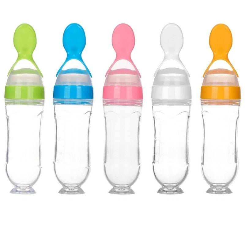 Biberon avec cuillère pour nouveau-né | EasyBottle™ - daniashopping