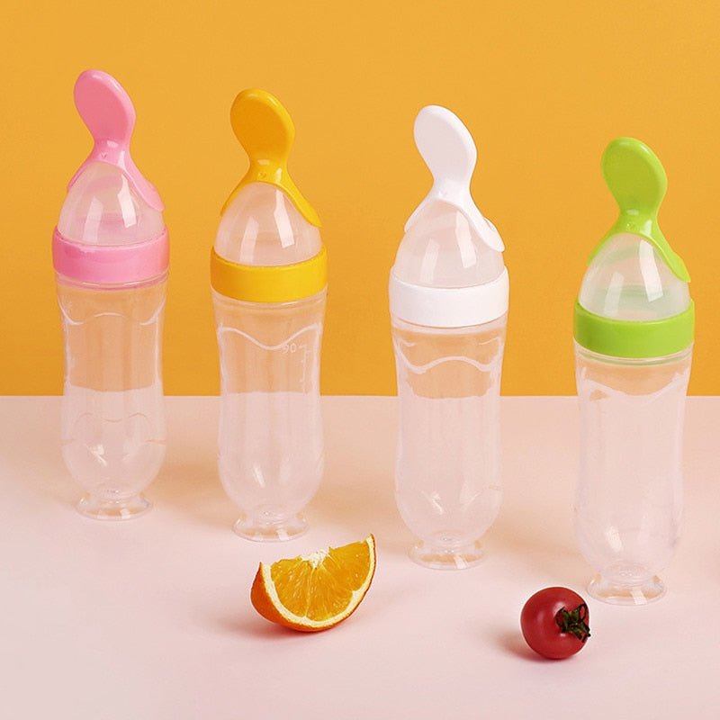 Biberon avec cuillère pour nouveau-né | EasyBottle™ - daniashopping