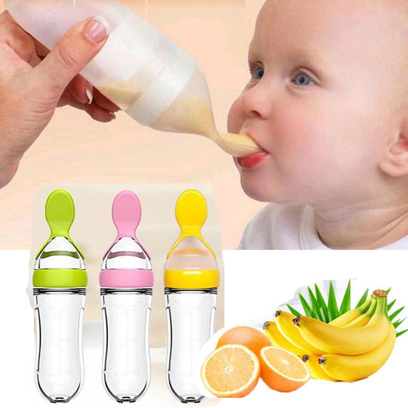 Biberon avec cuillère pour nouveau-né | EasyBottle™ - daniashopping